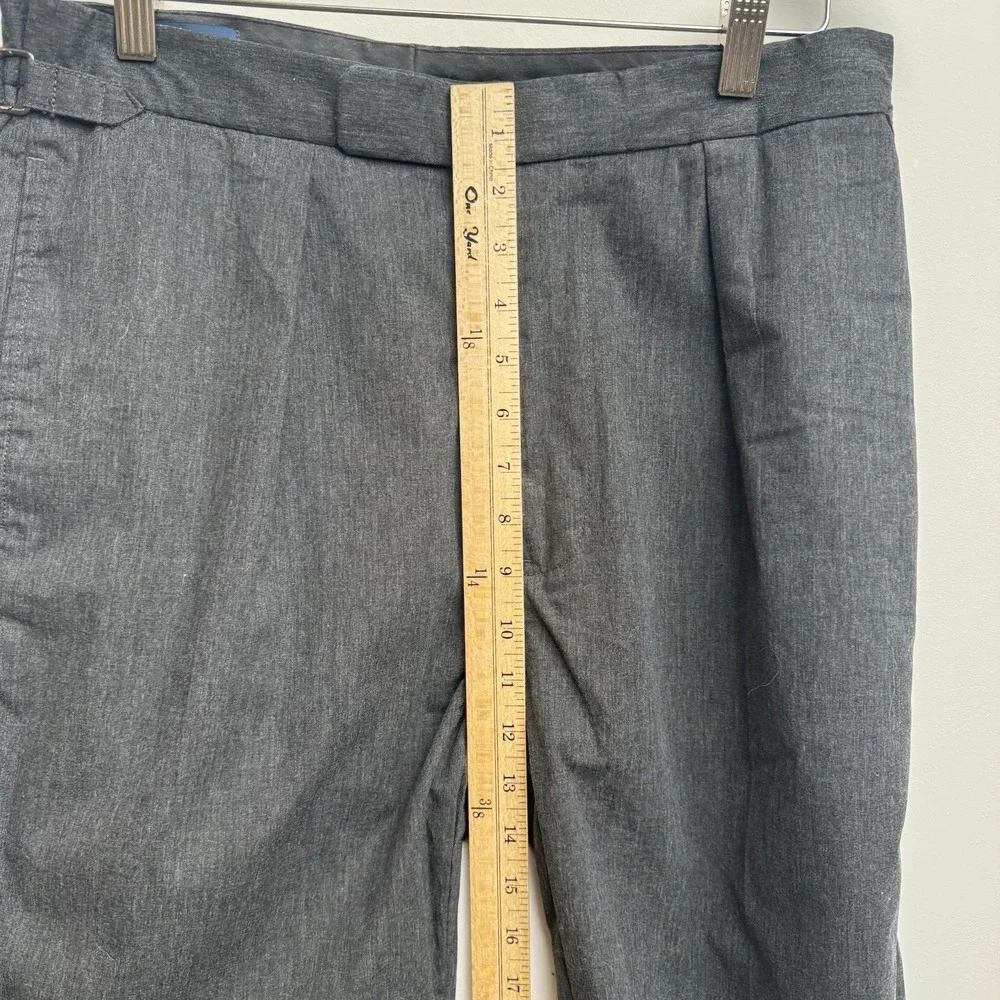 VTG Polo Ralph Lauren Dress Pants Men's 31x30 Gray Side Tab Adjusters